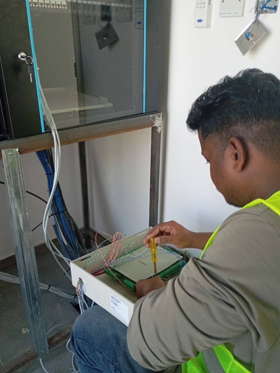 Multi-door access control installation Dubai