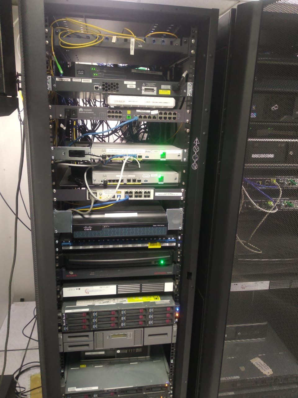 Security surveillance system video storage rack UAE